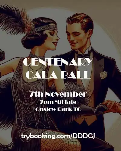 Centenary Gala Ball flyer